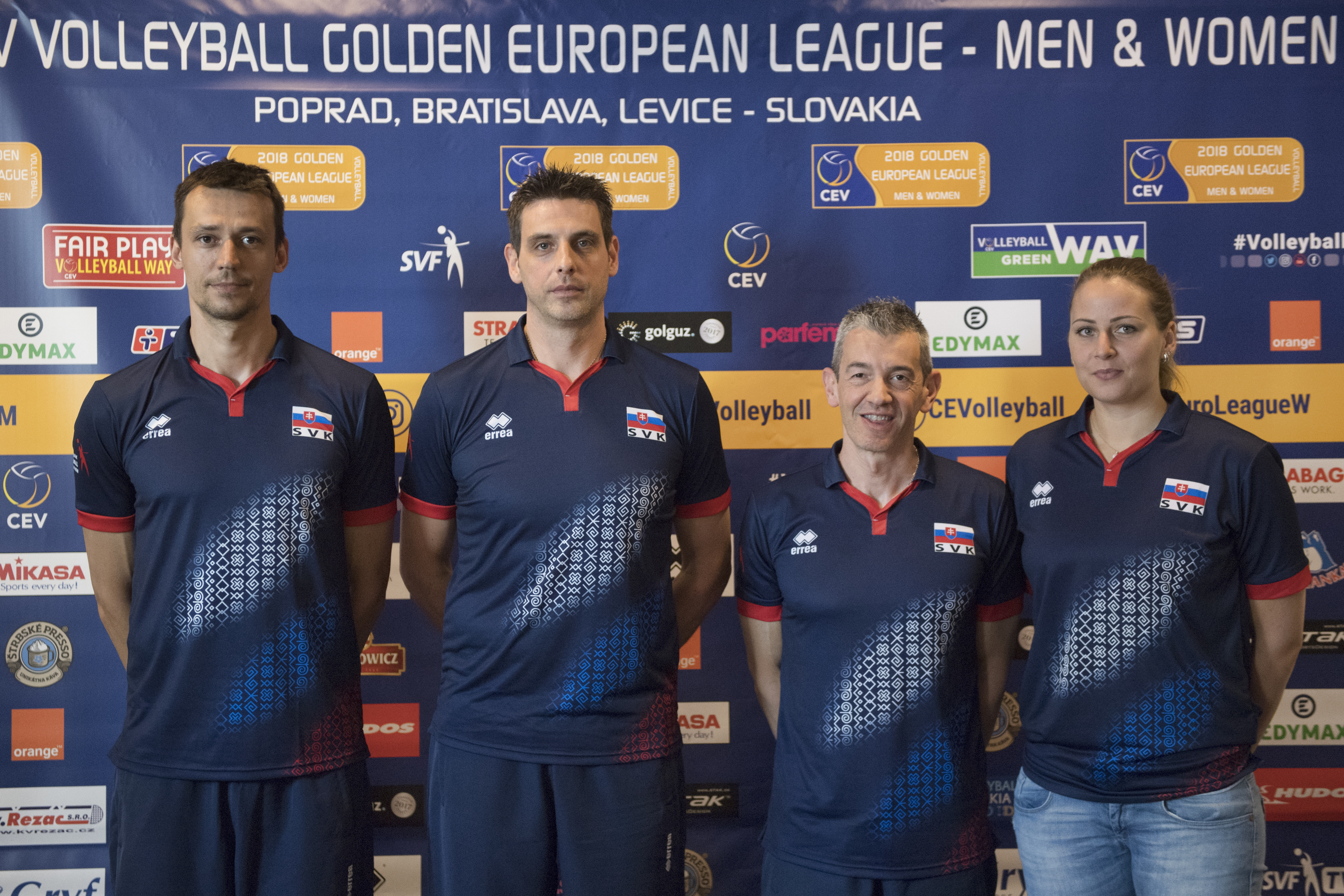Volejbalové tímy mužov a žien pred štartom Zlatej Európskej ligy