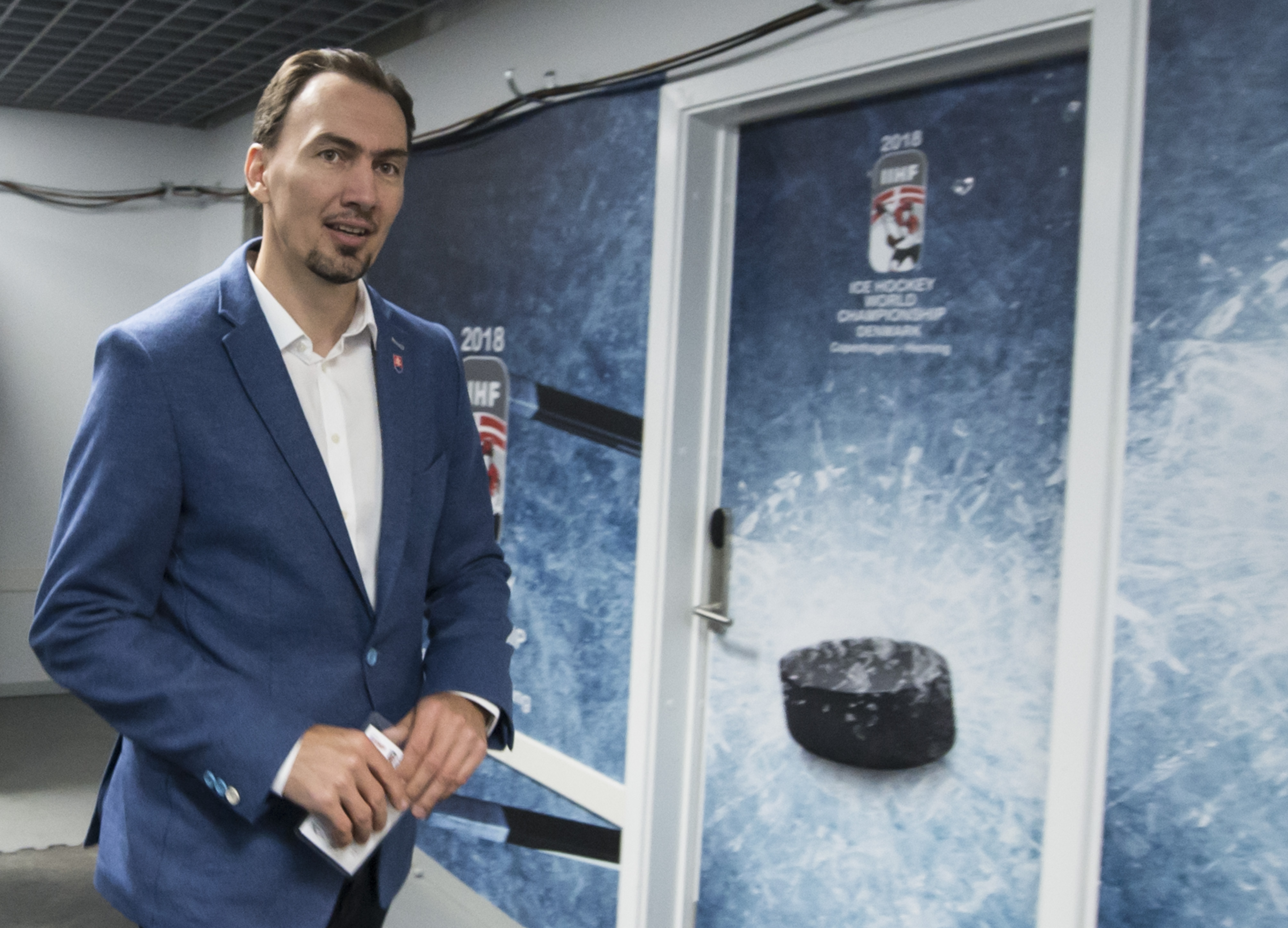 Generálny manažér slovenskej hokejovej reprezentácie Miroslav Šatan