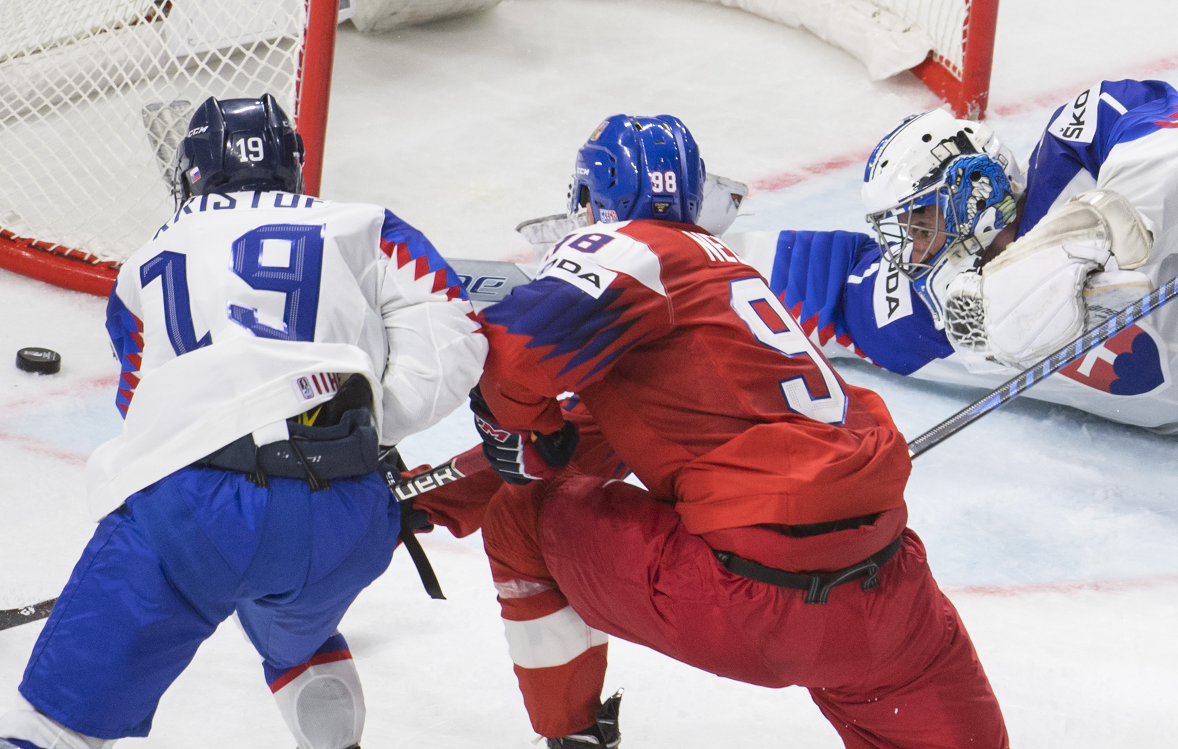 Slovensko - Česko MS v hokeji 2018