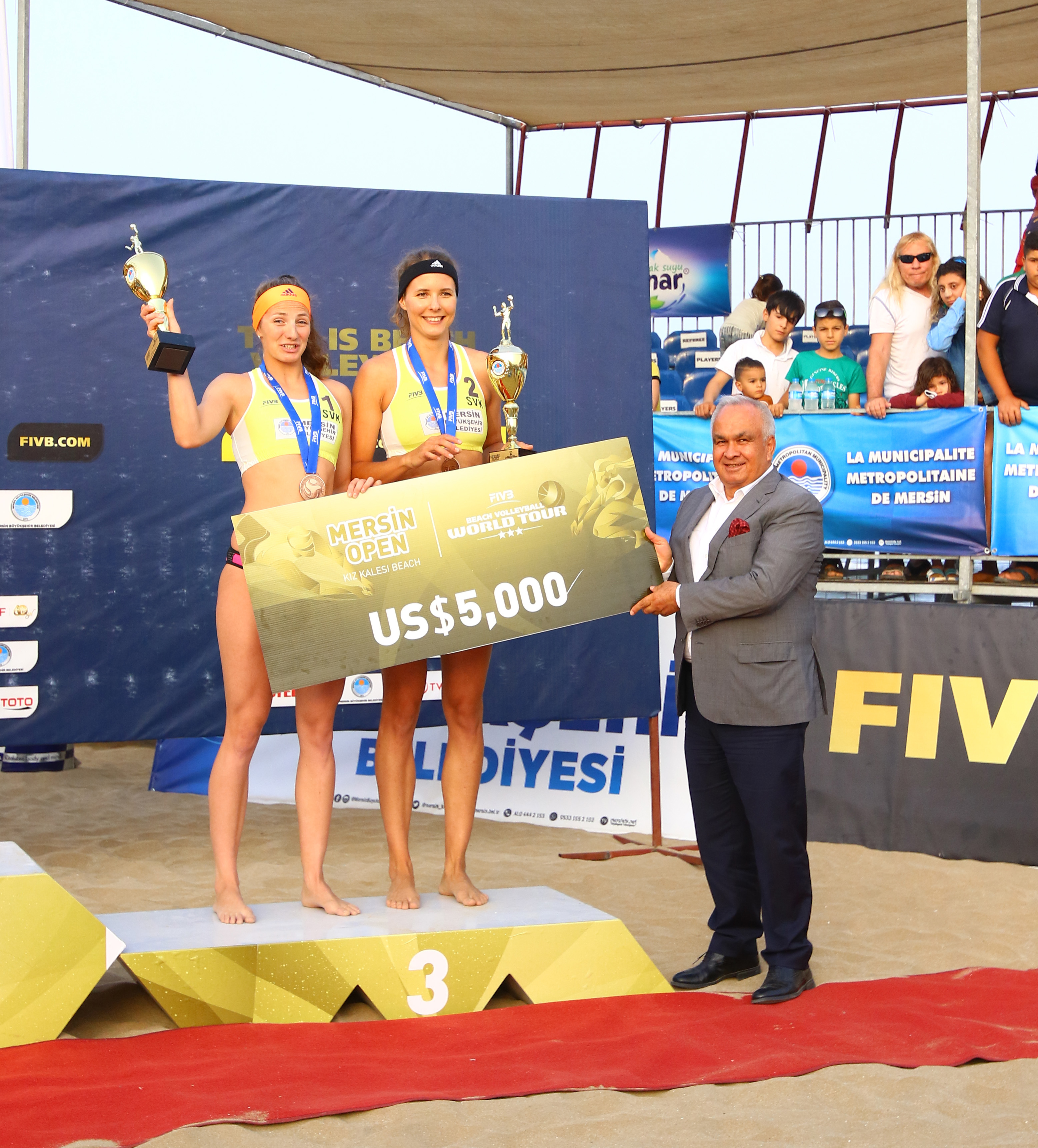 Natália Dubovcová, Andrea Štrbová bronzové v Mersine