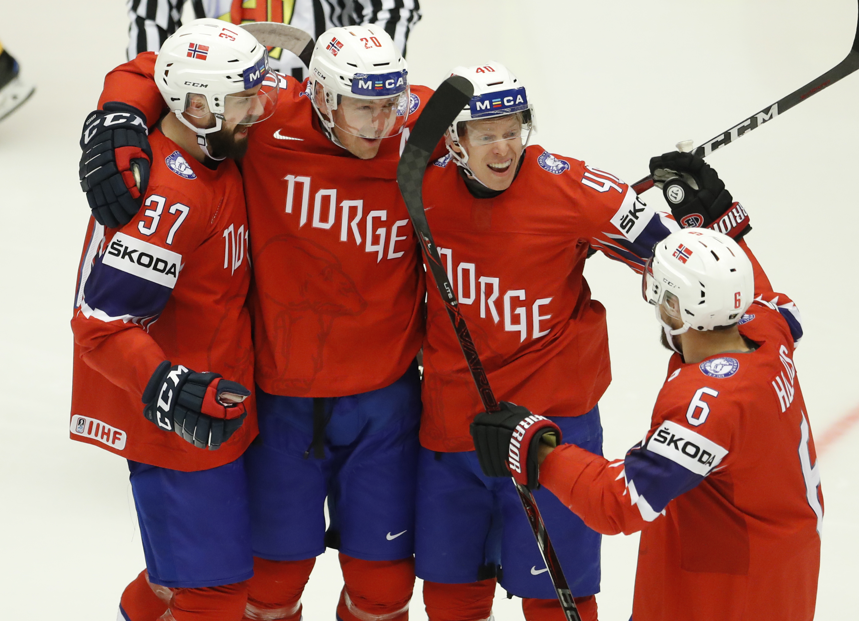 Nórski hokejisti