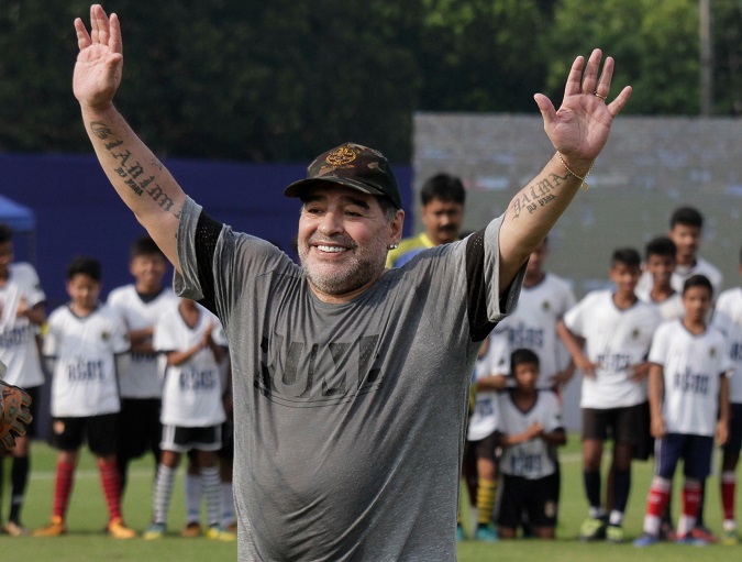 Diego Maradona sa stal prezidentom Dinama Brest