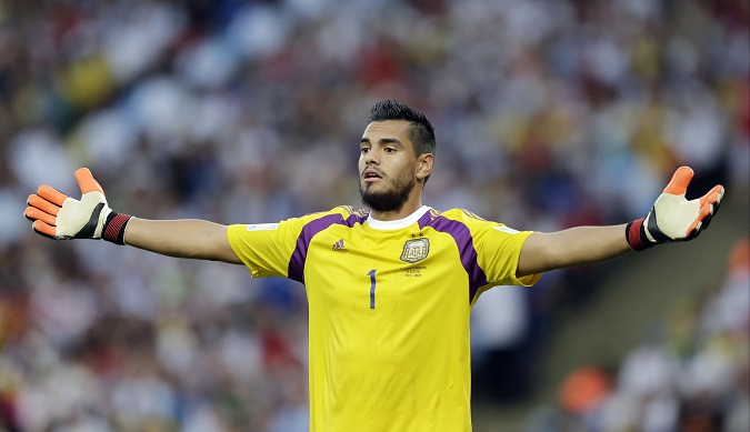 Sergio Romero sa pre zranenie na MS v argentínskom drese neobjaví