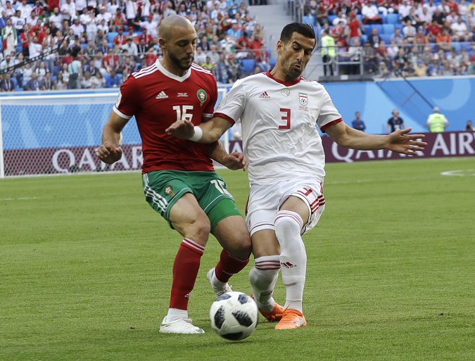 Noureddine Amrabat utrpel v zápase s Iránom otras mozgu
