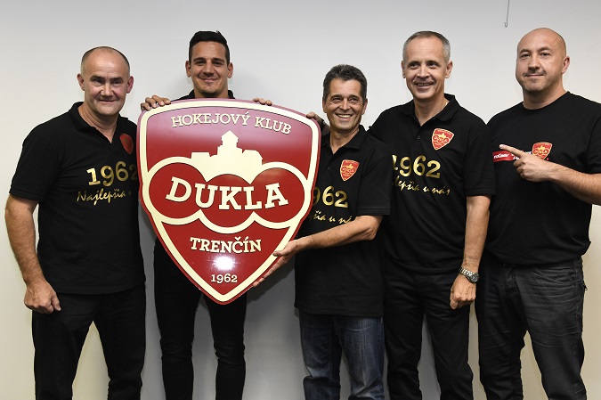 Hokejisti Dukly Trenčín predstavili nové logo