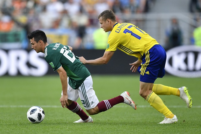 Švédi rozdielom triedy zdolali Mexiko a v osemfinále sa stretnú so Švajčiarmi
