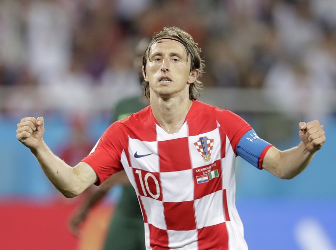 Kapitán Chorvátska Luka Modrič