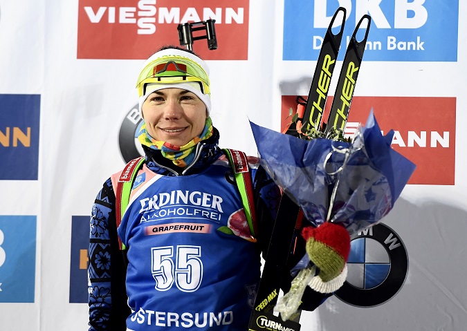 Bieloruská biatlonistka Nadežda Skardinová ukončila aktívnu kariéru