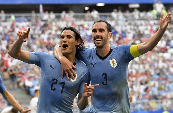 Edinson Cavani dvoma gólmi zabezpečil výhru Uruguaja nad Portugalskom