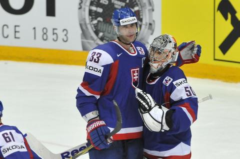 Ján Laco a Zdeno Chára na MS 2012