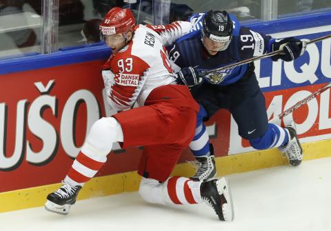 Dáni porazili Fínov na MS v hokeji
