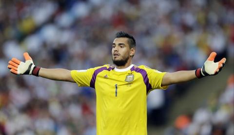 Sergio Romero sa pre zranenie na MS v argentínskom drese neobjaví