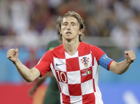 Kapitán Chorvátska Luka Modrič